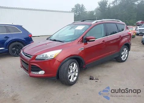 2014 Ford Escape Titanium z USA, uszkodzony, nr VIN 1FMCU9J90EUC27137